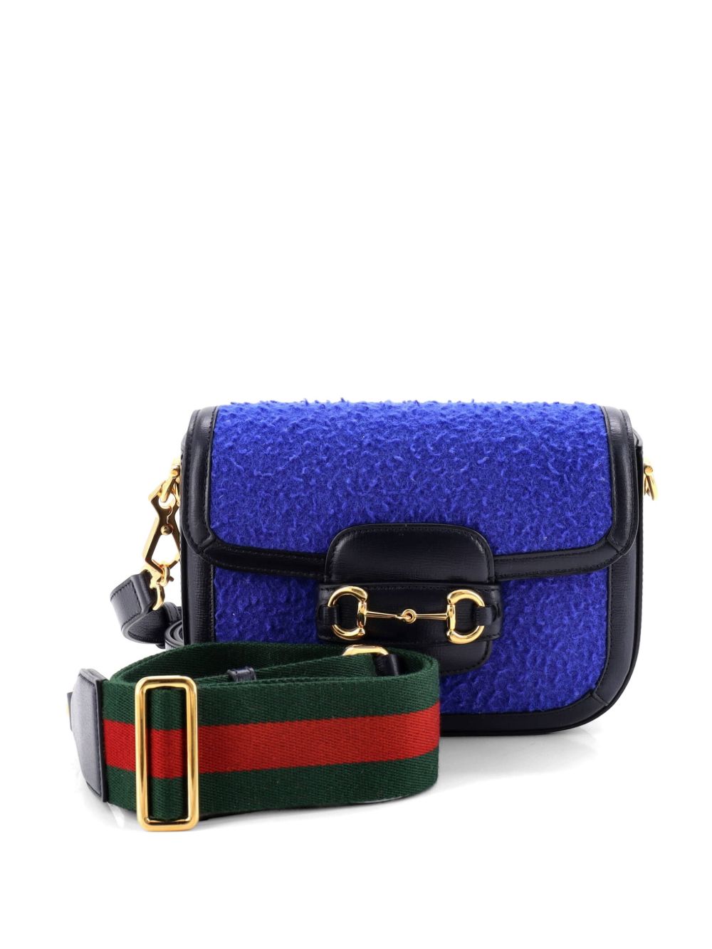 Horsebit 1955 Shoulder Bag Wool Mini crossbody bag