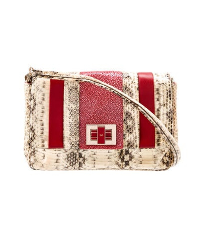 Anya Hindmarch Hindmarch Snakeskin Crossbody Bag