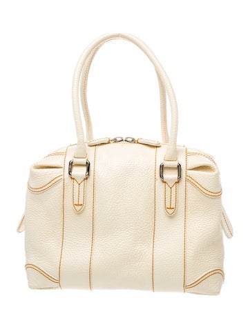 Leather Top Handle Bag Vintage