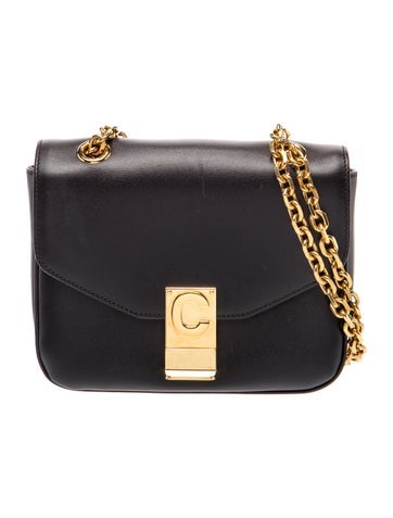 Leather C Bag