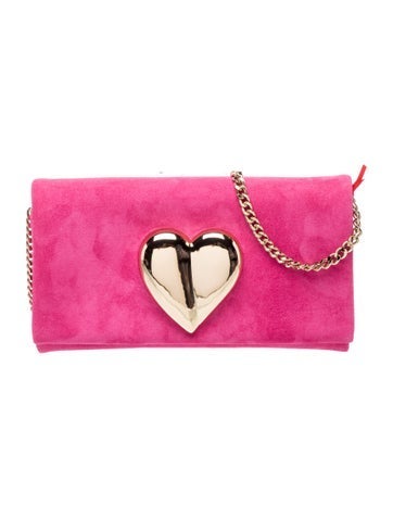 Carolina Herrera Suede Evening Bag w/ Tags