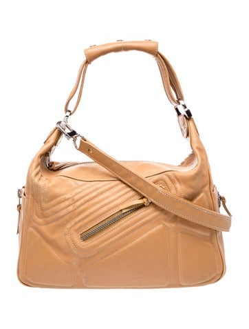Leather Top Handle Bag