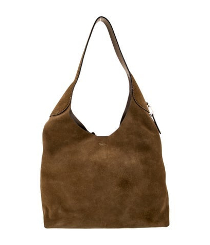 Coach Suede Shoulder Bag