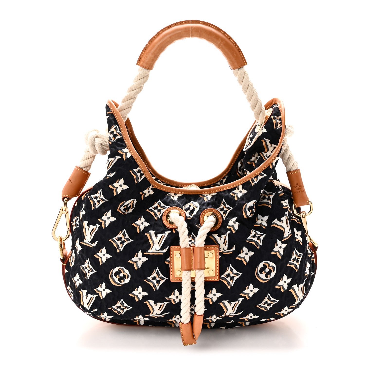 Louis Vuitton Canvas Monogram Cruise Bulles MM Navy