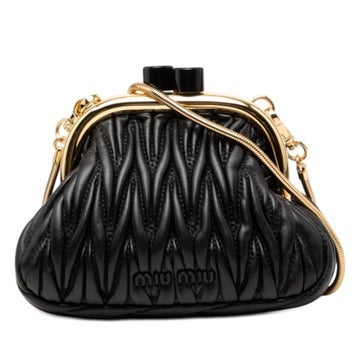 Mini Matelasse Nappa Leather Belle Crossbody