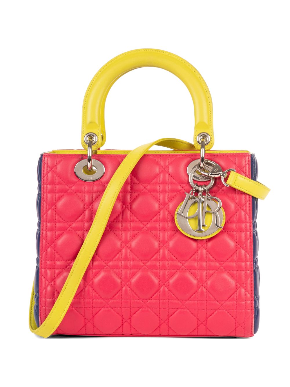 Lady Dior quilted leather tote bag