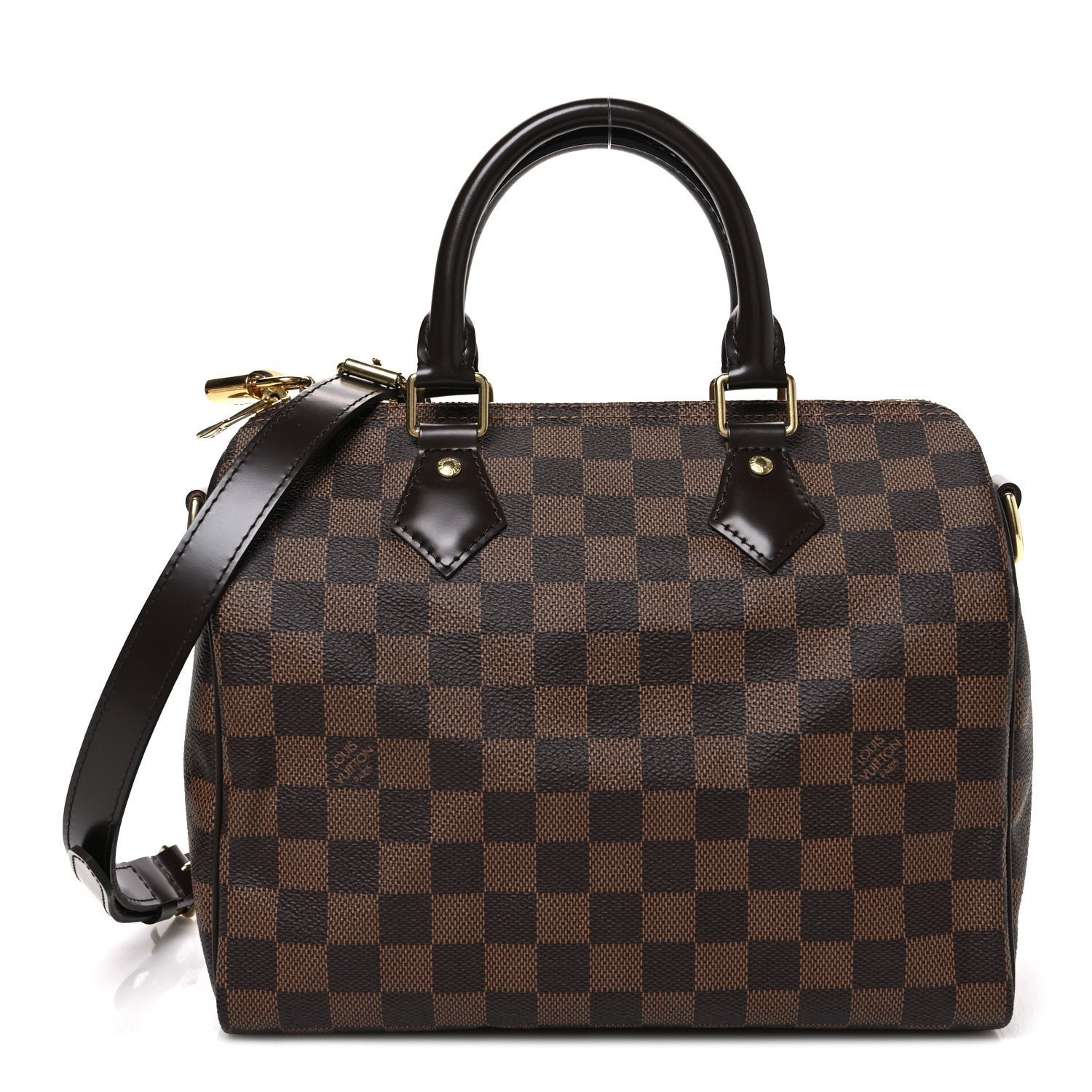 Louis Vuitton Damier Ebene Speedy Bandouliere 25