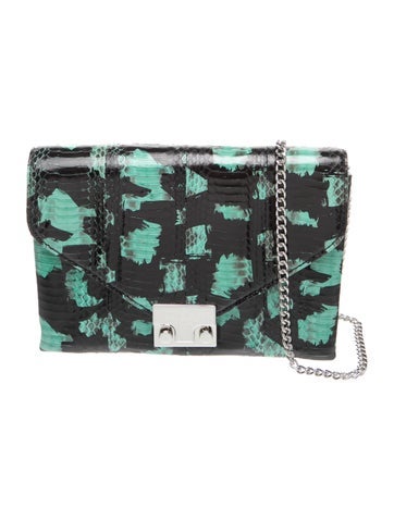 Embossed Leather Shoulder Bag