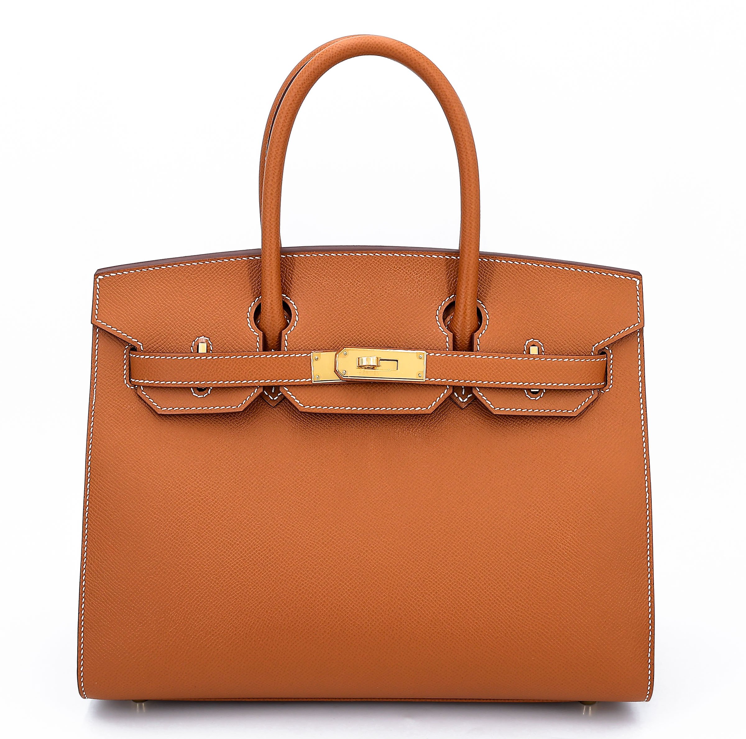 Hermes Unused ( Rank NS ) HERMÈS Birkin 30 Sellier Gold (37) Epsom Gold hardware U (2022)