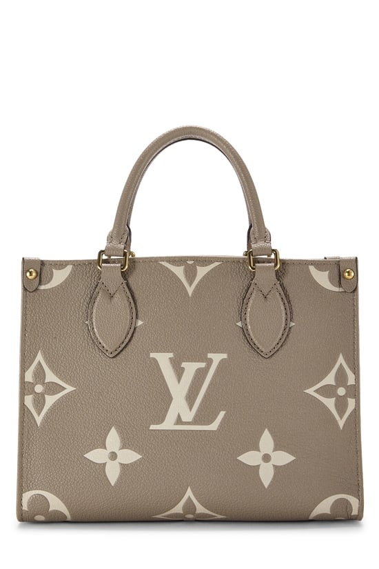 Dove & Cream Giant Monogram Empreinte On The Go PM