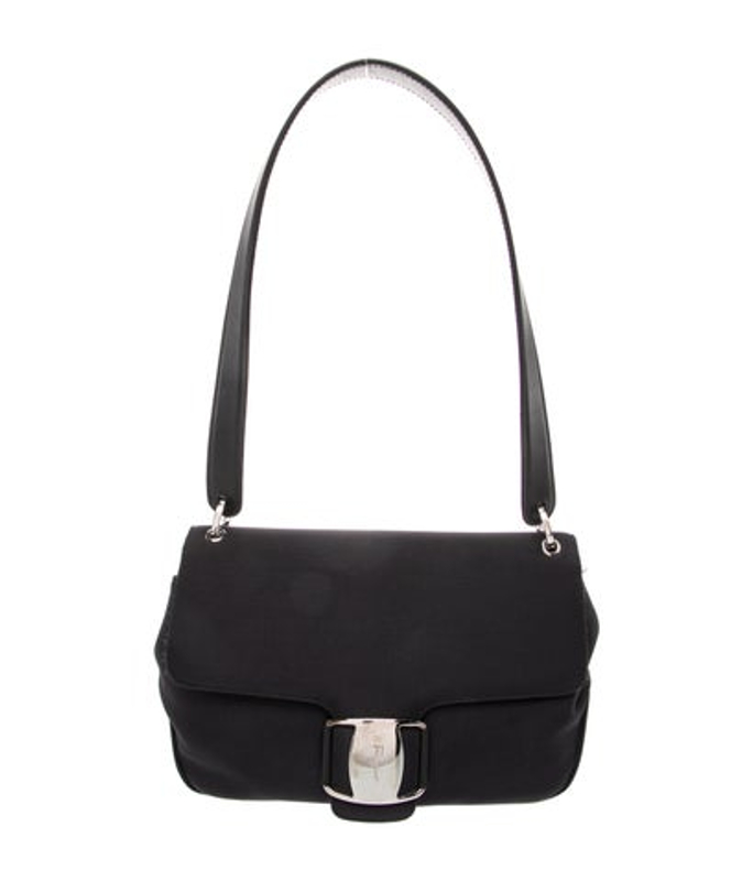 Salvatore Ferragamo Ferragamo Canvas Shoulder Bag