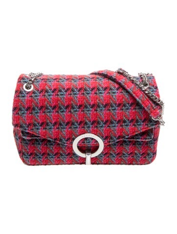 Sandro Tweed Shoulder Bag