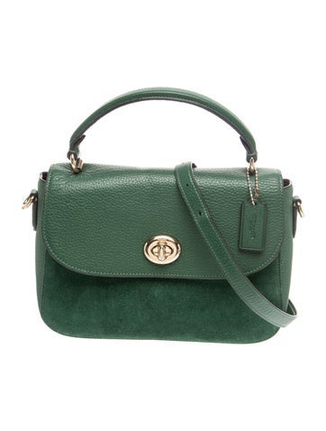 Leather Top Handle Bag
