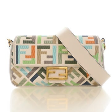 Canvas FF Jacquard Baguette Medium