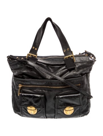 Leather Top Handle Bag