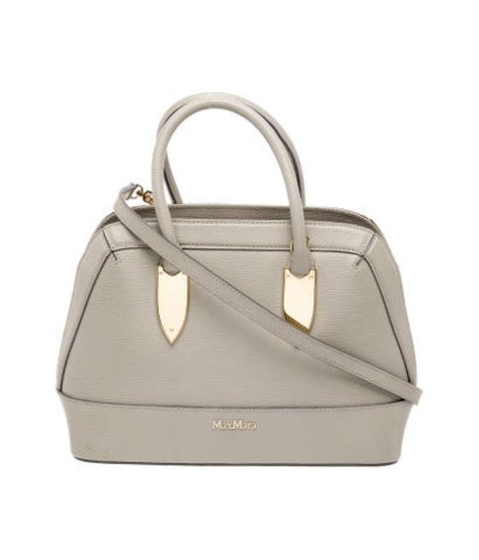 Max Mara Mara Leather Top Handle Bag