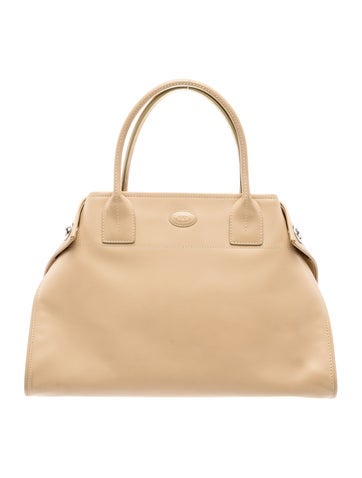 Leather Top Handle Bag