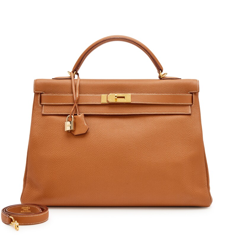 Hermes Gold Togo Kelly 40 Gold Hardware, 2007