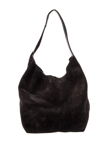 Suede Belted Suede Tote