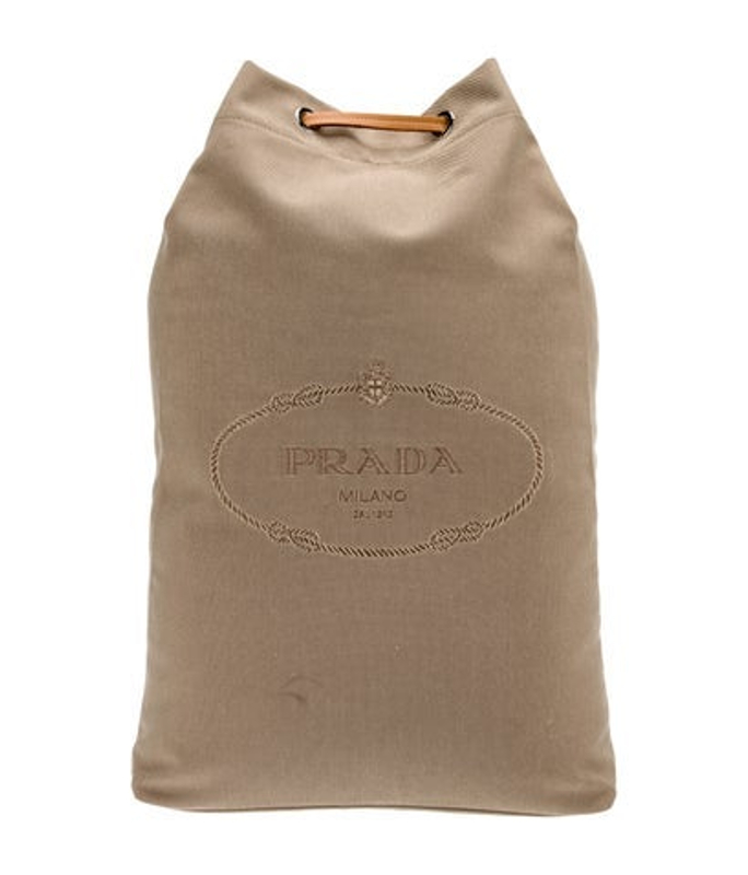 Prada Canvas Backpack
