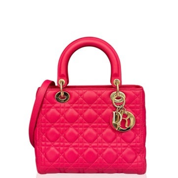 Patent Leather Lady Dior Medium