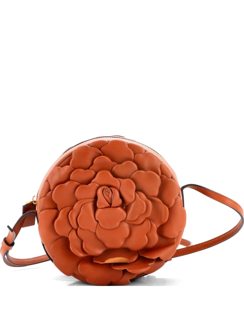 Atelier 03 Rose Edition Round Leather crossbody bag