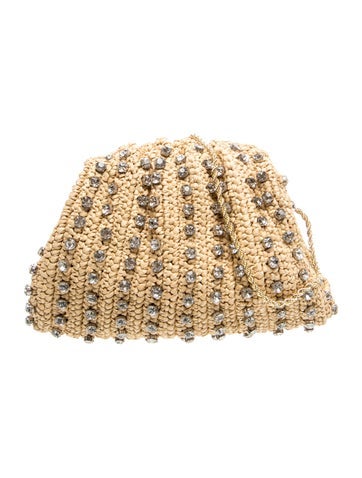 Loeffler Randall Raffia Shoulder Bag