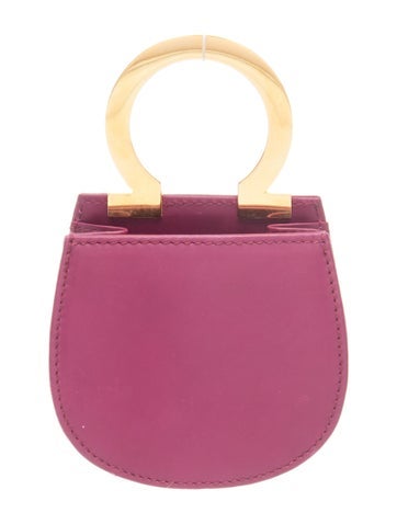Ferragamo Leather Top Handle Bag
