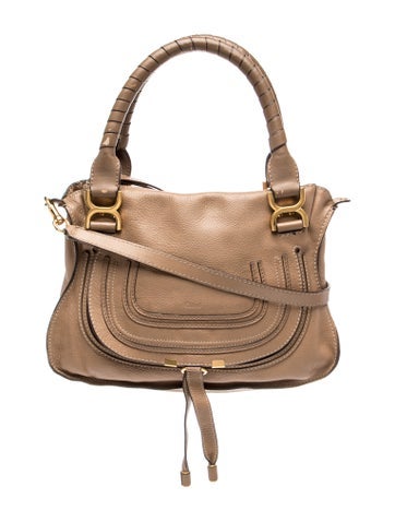 Leather Marcie bag Large