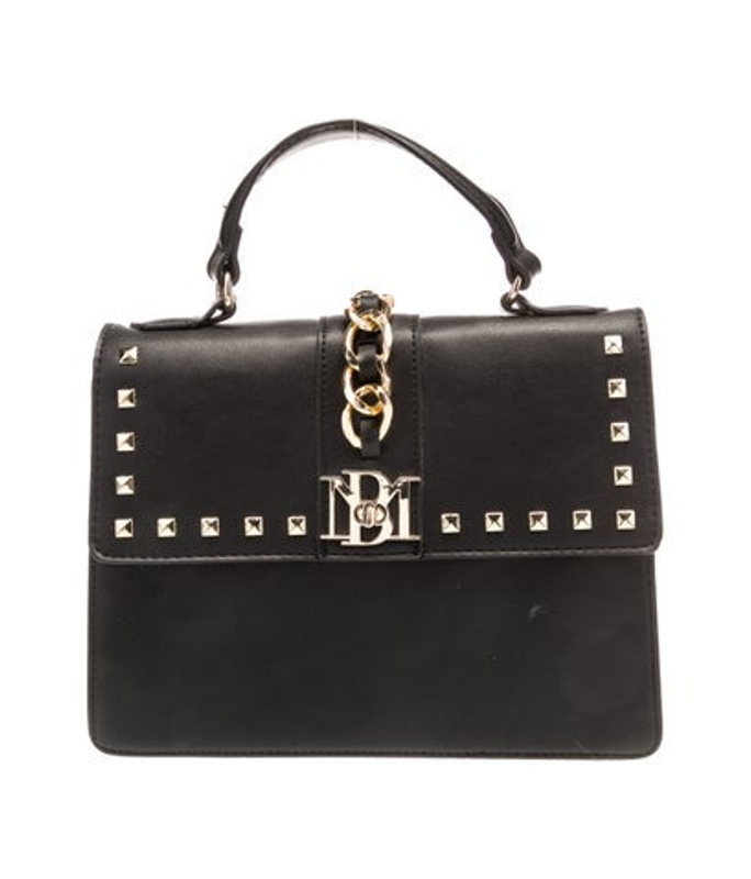 Badgley Mischka Mischka Leather Top Handle Bag