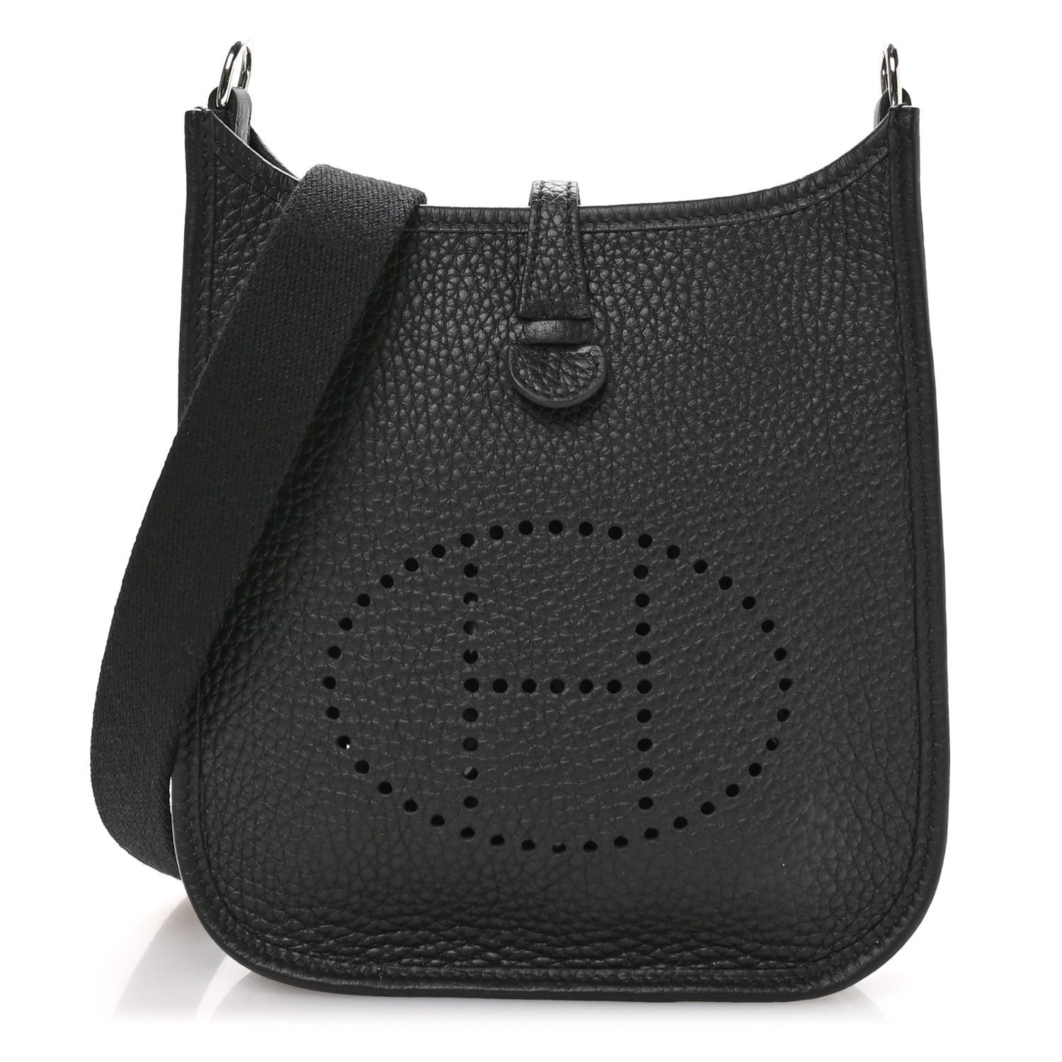 Hermes Hermes Taurillon Clemence Amazone Evelyne TPM Black