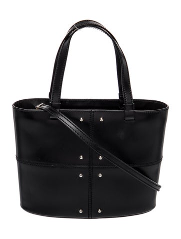 Leather Top Handle Bag
