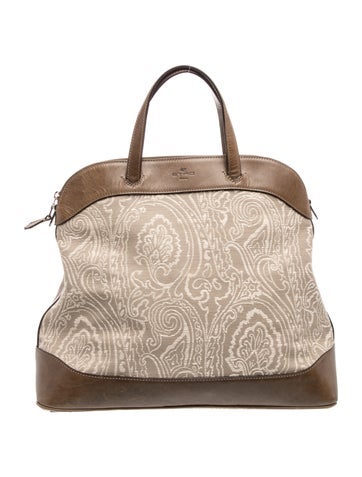 Leather Top Handle Bag