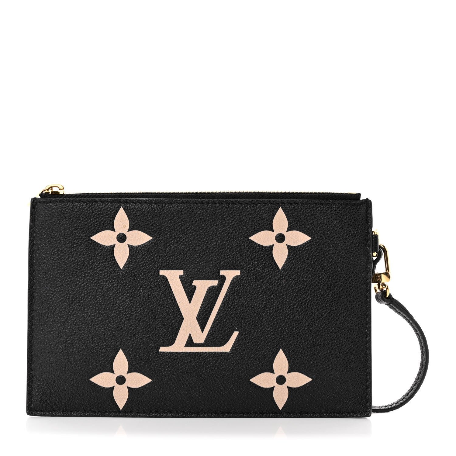 Louis Vuitton Empreinte Monogram Giant Neonoe MM Pochette Black Beige