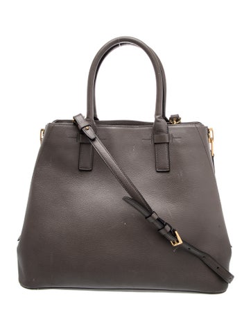 Leather Top Handle Bag