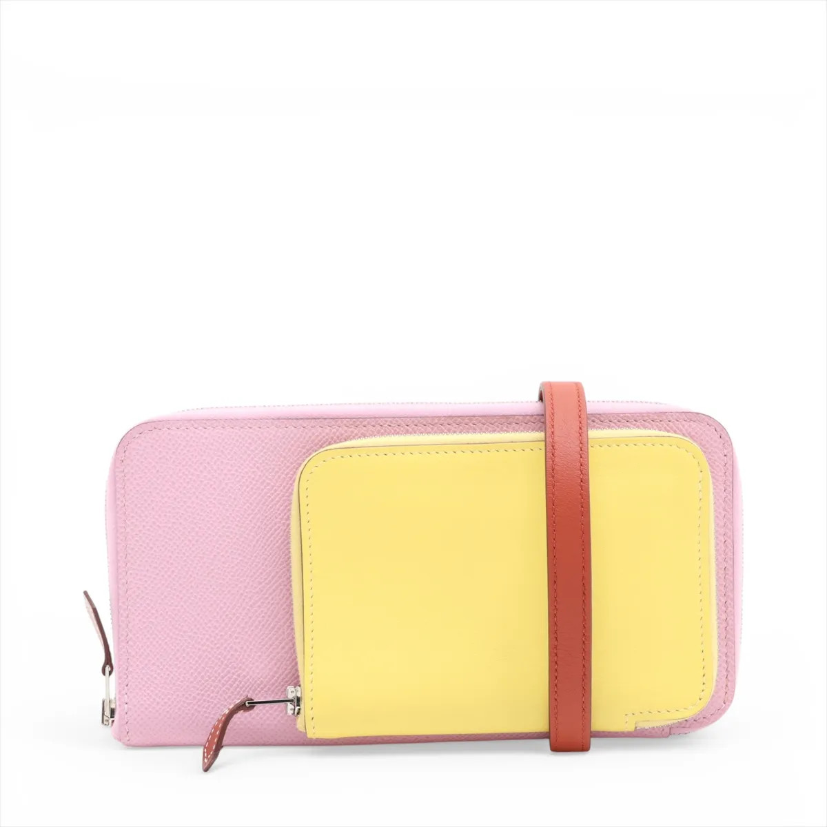 Hermès Nouveau to go Vow Epson x Vow Swift Mauve Sylvestre x Lime x Cuivre Silve