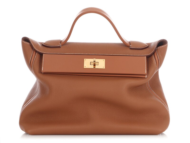 Hermes Gold Togo and Swift 24/24 35 Gold Hardware, 2020