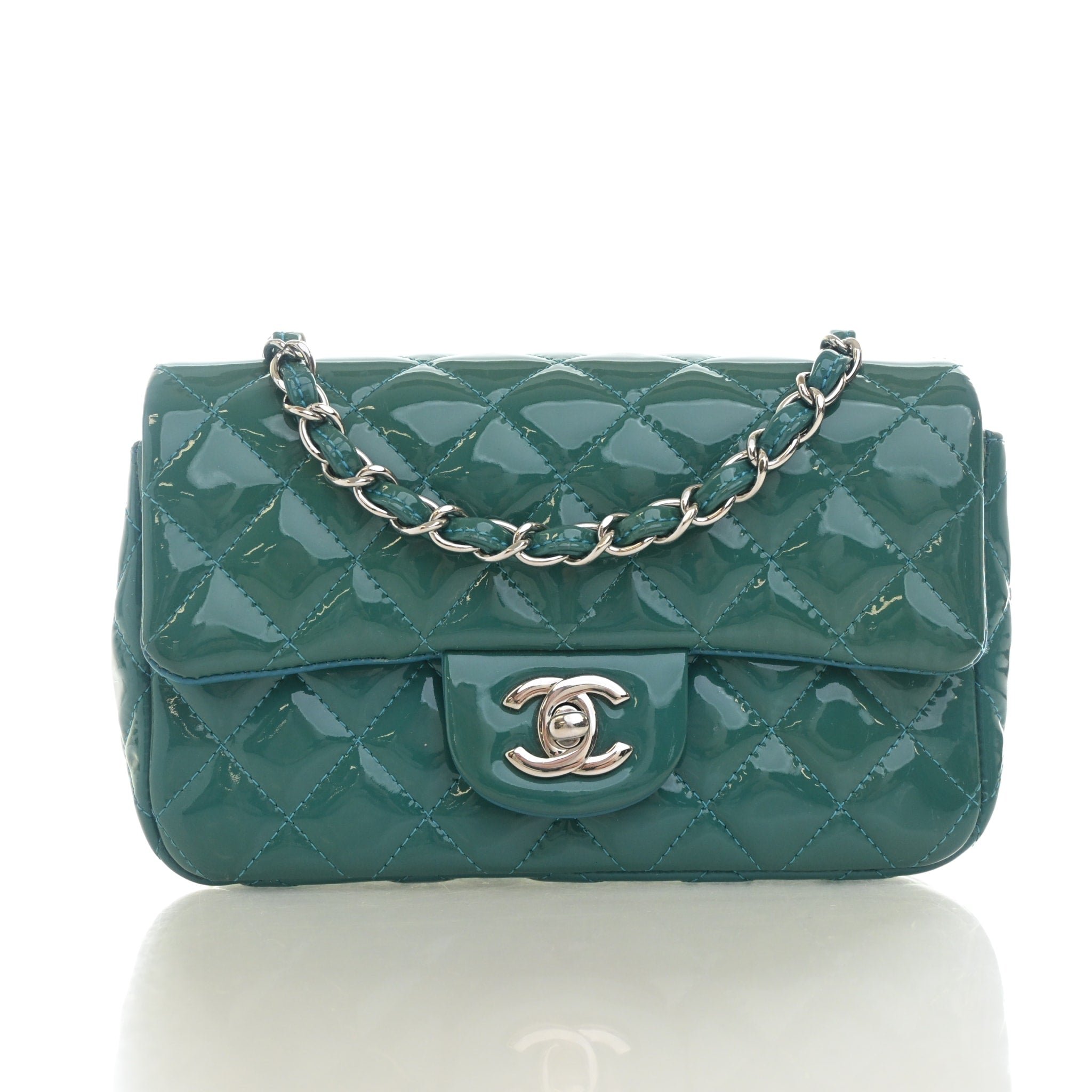 Chanel Mini Patent Rectangular Classic Flap Bag