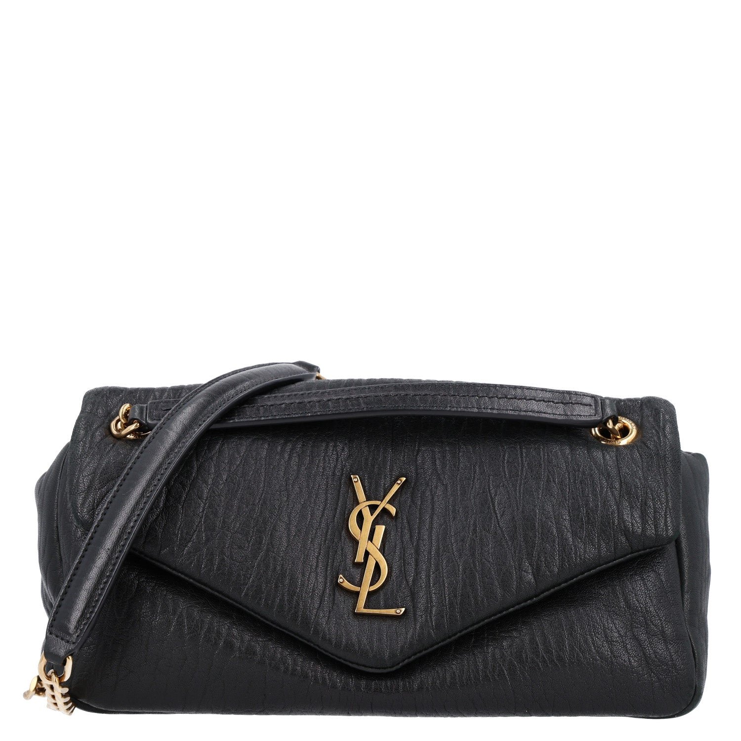Saint Laurent Supple Lambskin Calypso Black