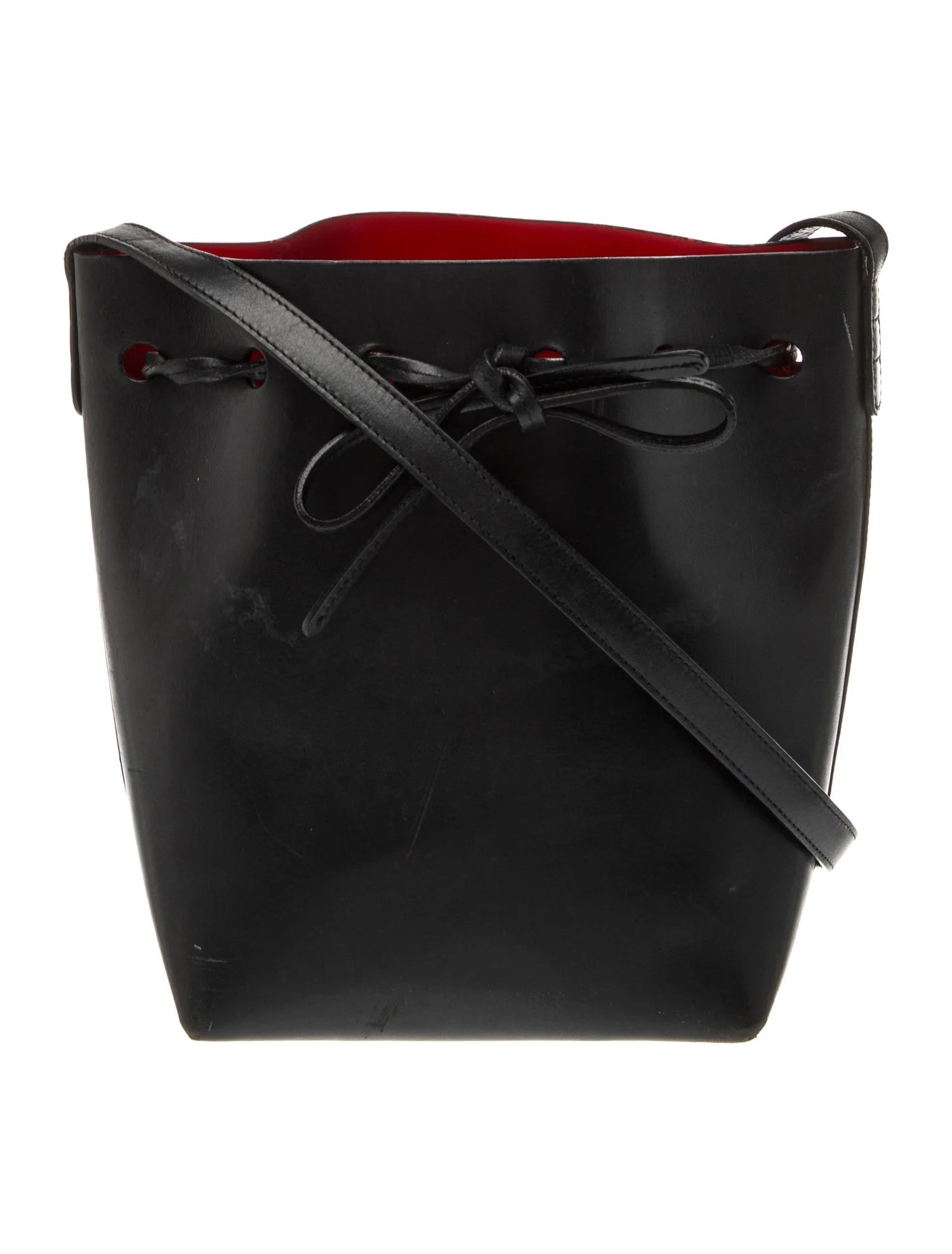 Leather Bucket Bag