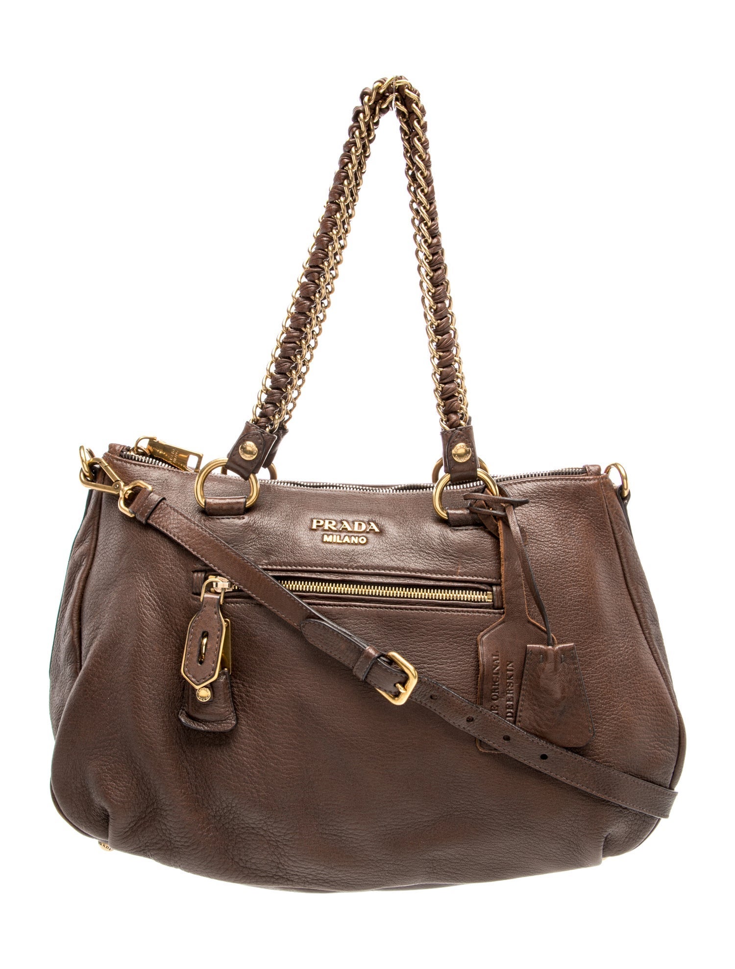 Cervo Leather Leather Bag