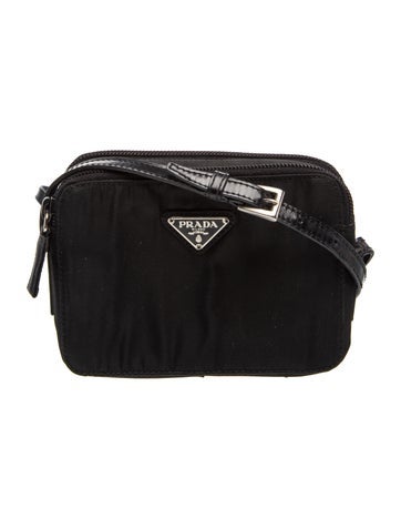 Tessuto Nylon Pouch Crossbody Bag