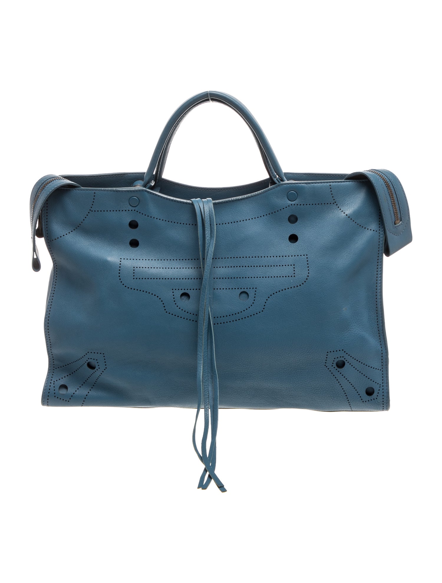 Leather Motocross Blackout City Bag