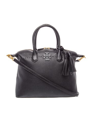 Leather Top Handle Bag