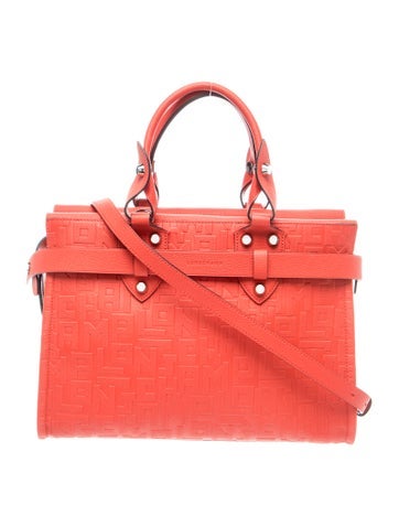 Leather Top Handle Bag w/ Tags
