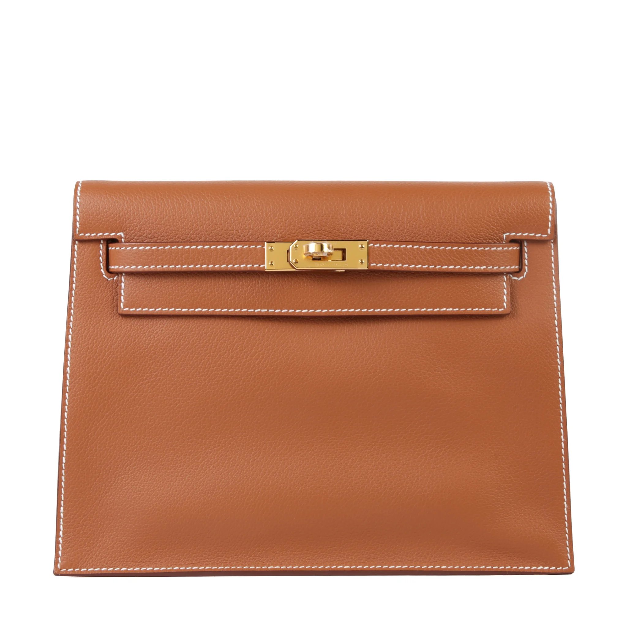 Brand New ( Rank N ) HERMÈS Kelly Danse Gold (37) Evercolor Gold hardware G (2026)