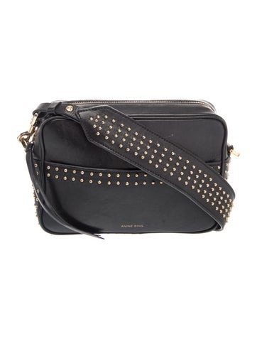 Anine Bing Leather Crossbody Bag