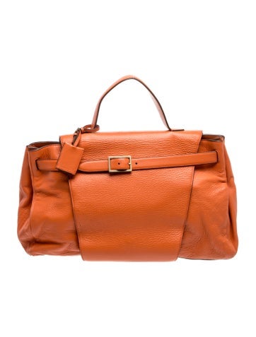 Jil Sander Leather Top Handle Bag