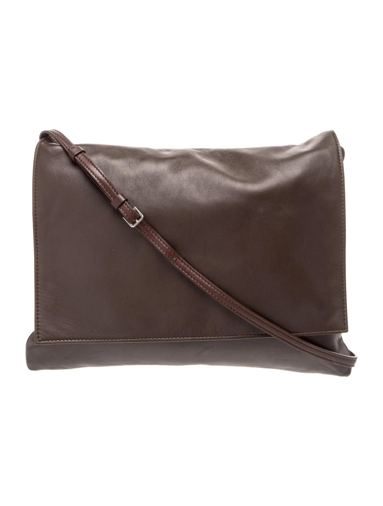 Leather Nan Messenger Shoulder Bag 30