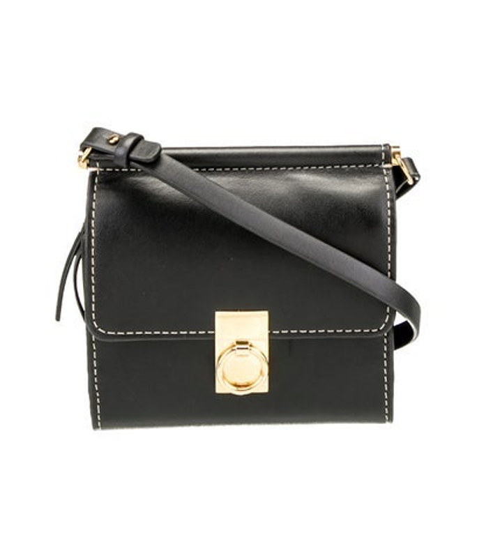 Polene Leather Crossbody Bag